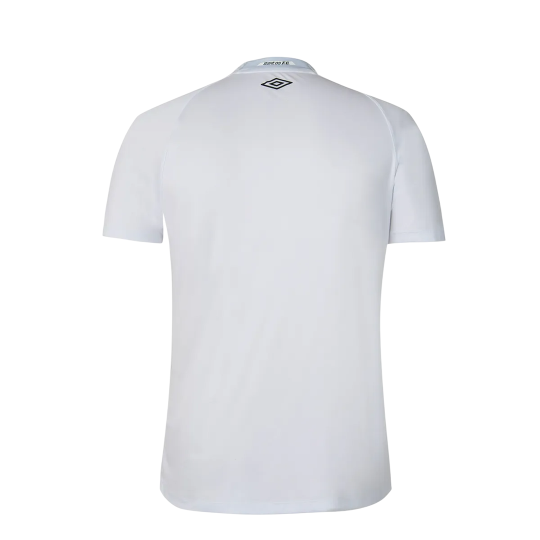 Camisa Santos Home 25/26 Torcedor Umbro Masculina - Branca