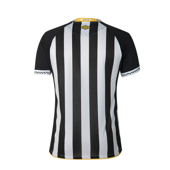 Camisa Santos Away 25/26 Jogador Umbro Masculina - Preta e Branca