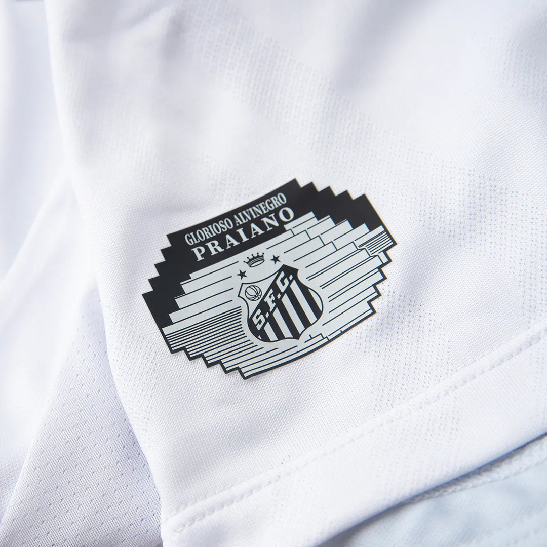 Camisa Santos Home 25/26 Torcedor Umbro Masculina - Branca