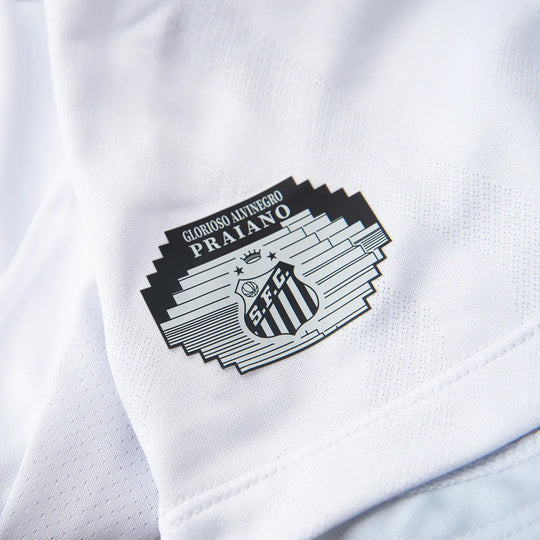Camisa Santos Home 25/26 Torcedor Umbro Masculina - Branca