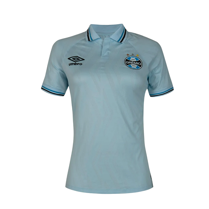 Camisa Grêmio Away 25/26 Torcedor Umbro Feminina - Azul Celeste