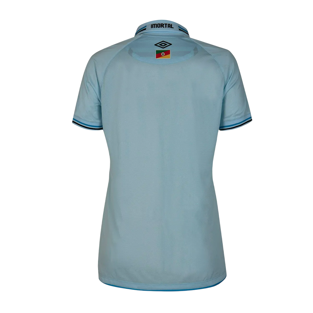Camisa Grêmio Away 25/26 Torcedor Umbro Feminina - Azul Celeste