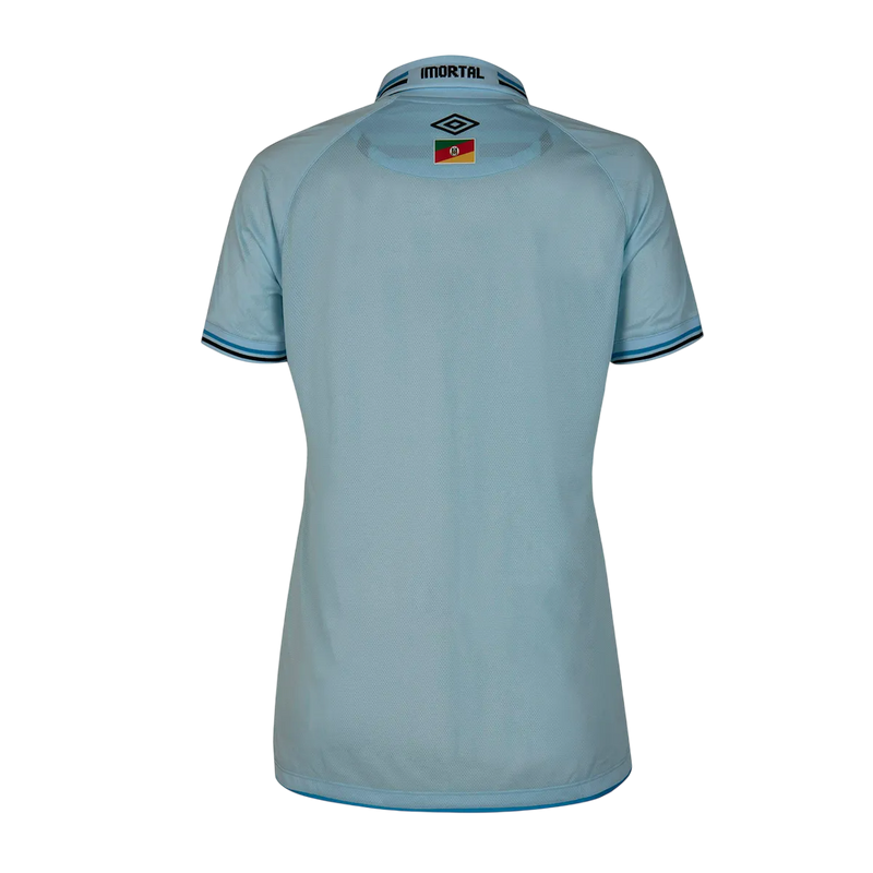 Camisa Grêmio Away 25/26 Torcedor Umbro Feminina - Azul Celeste