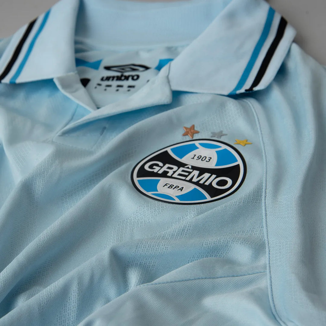 Camisa Grêmio Away 25/26 Torcedor Umbro Feminina - Azul Celeste