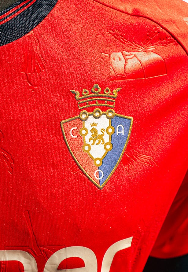 Camisa Osasuna I 24/25 - Vermelha