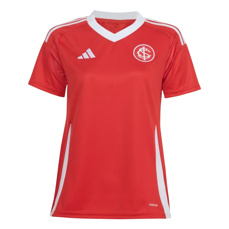 Camisa Internacional Home 25/26 Torcedor Adidas Feminina - Vermelha