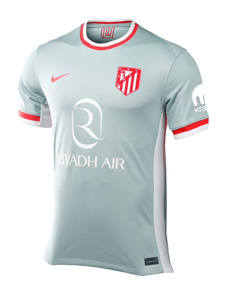 Camisa Atlético de Madrid Away 24/25 s/n° Torcedor Masculino - Cinza