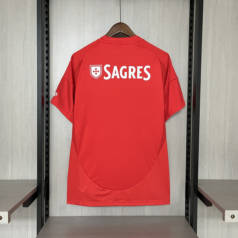 Camisa Benfica Home 24/25 Torcedor Adidas Masculina - Vermelha