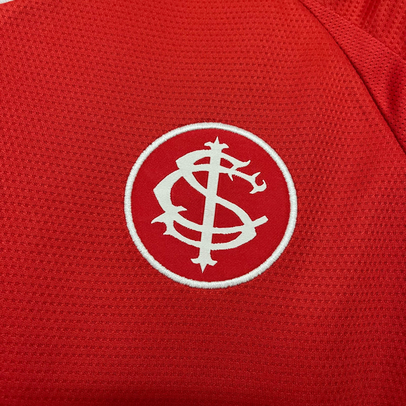 Camisa Internacional Home 25/26 Torcedor Adidas Feminina - Vermelha