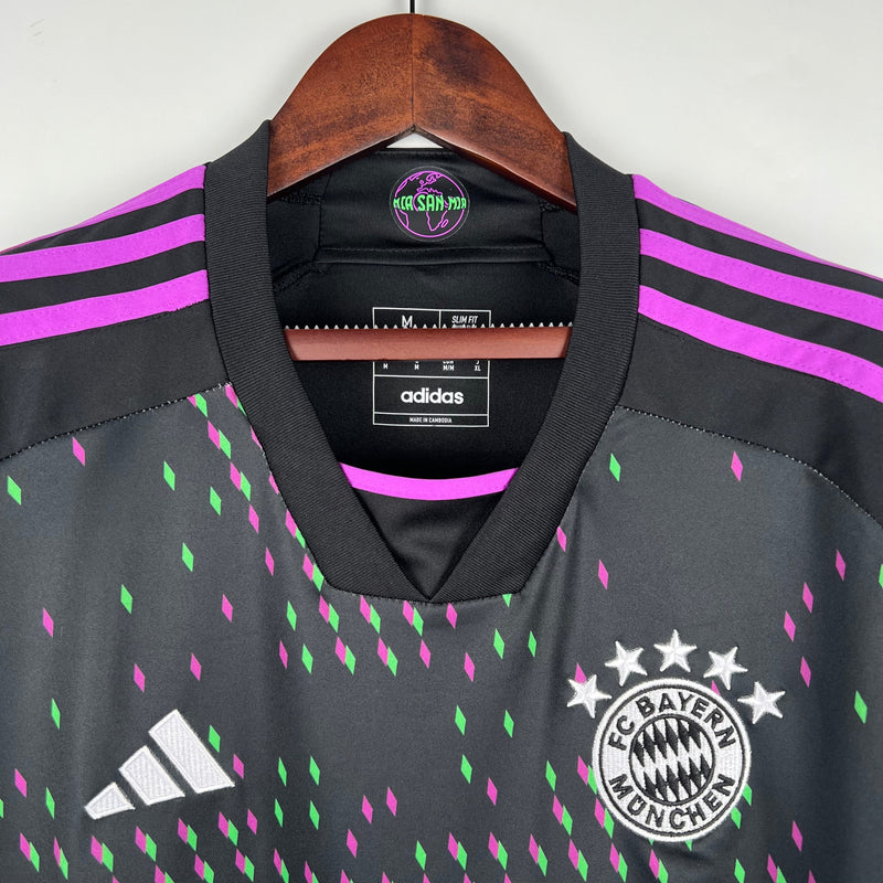 Camisa Bayern de Munique II 23/24 Adidas - Roxa