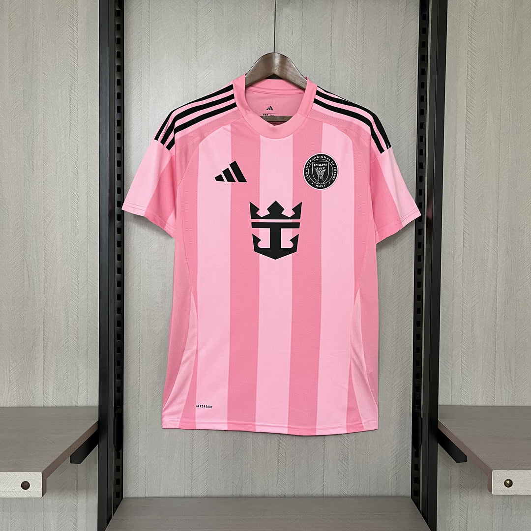 Camisa Inter Miami Home 25/26 Torcedor Adidas Masculina - Rosa
