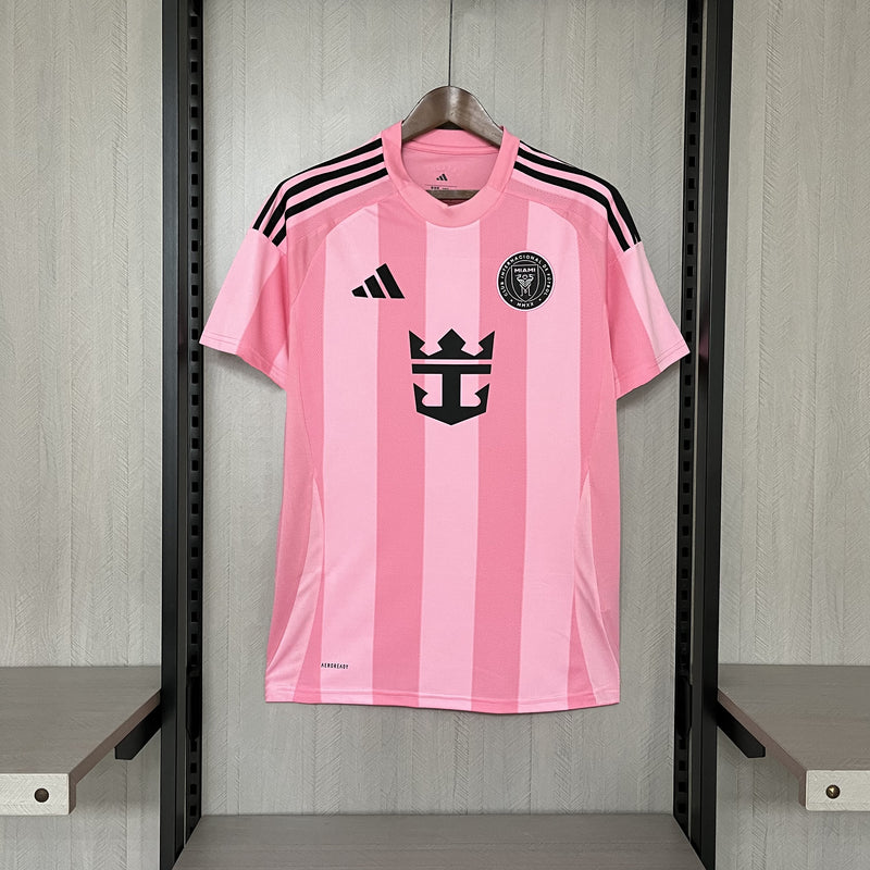 Camisa Inter Miami Home 25/26 Torcedor Adidas Masculina - Rosa