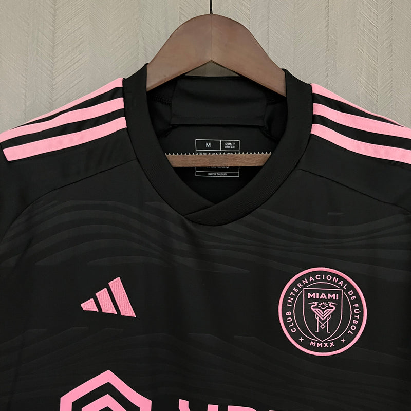 Camisa Inter Miami Home 23/24 Torcedor Adidas Masculina - Preta