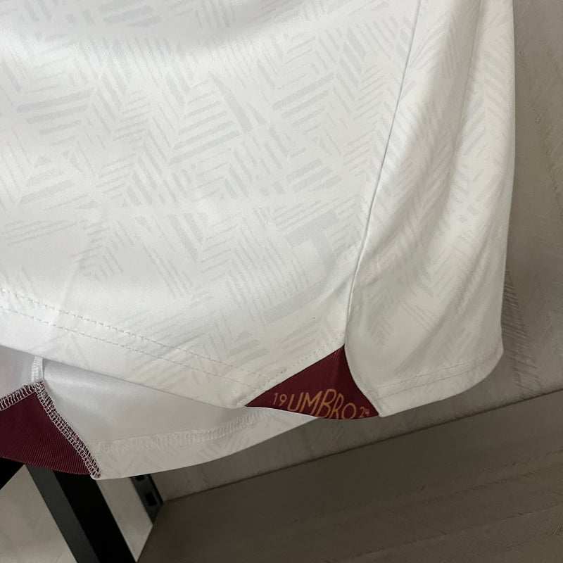 Camisa West Ham Away 24/25 s/n° Torcedor Umbro Masculina - Branca