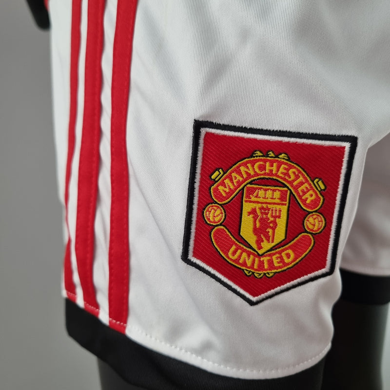 Kit Infantil Manchester United 22/23 Adidas - Vermelho