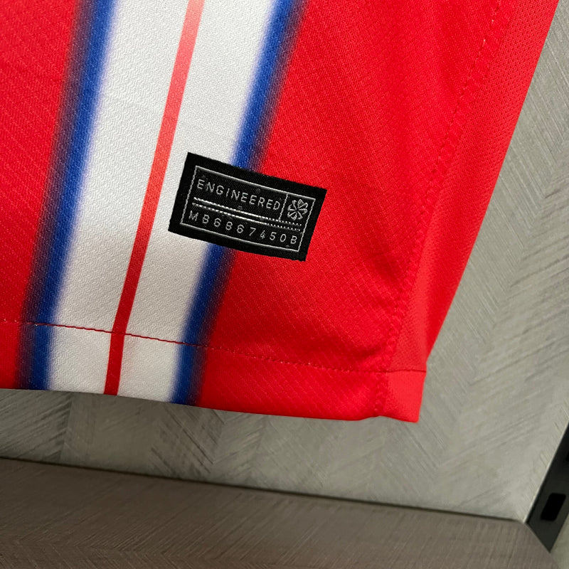 Camisa Atlético de Madrid Home 24/25 Torcedor Nike Masculino - Vermelha