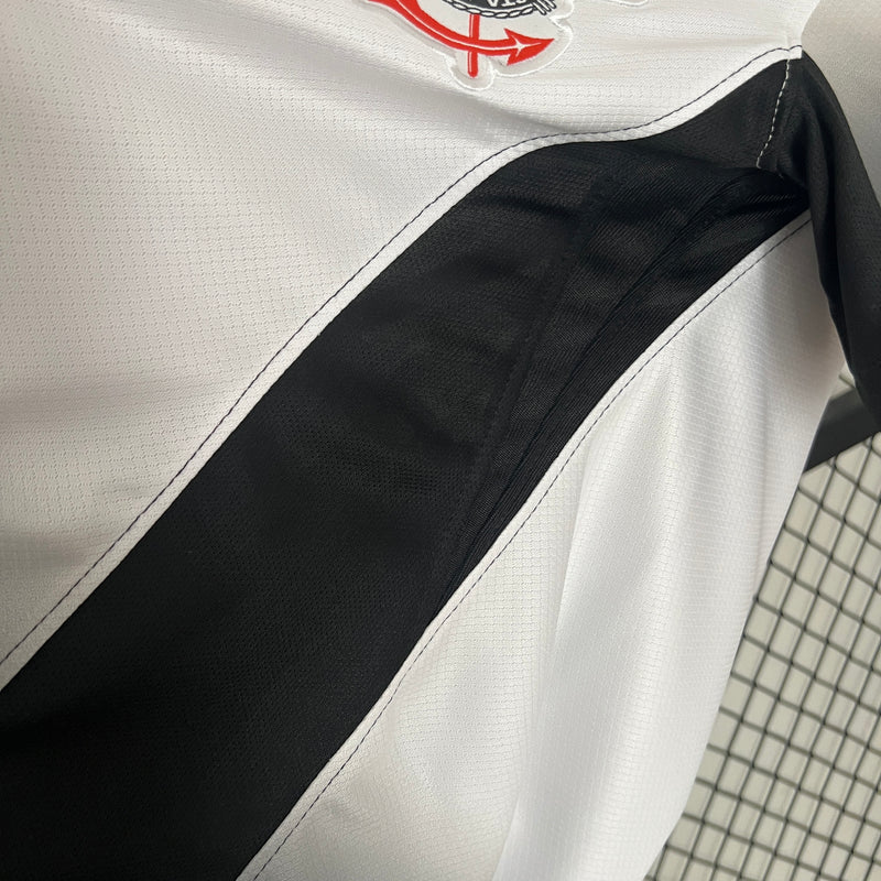 Camisa Corinthians Home 24/25 s/n° Torcedor Nike Feminina - Branca