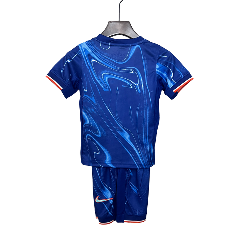 Conjunto Infantil Chelsea Home 24/25 Nike - Azul