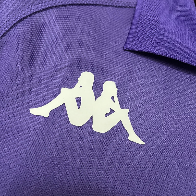 Camisa Fiorentina Home 24/25 Torcedor Kappa Masculino - Roxo
