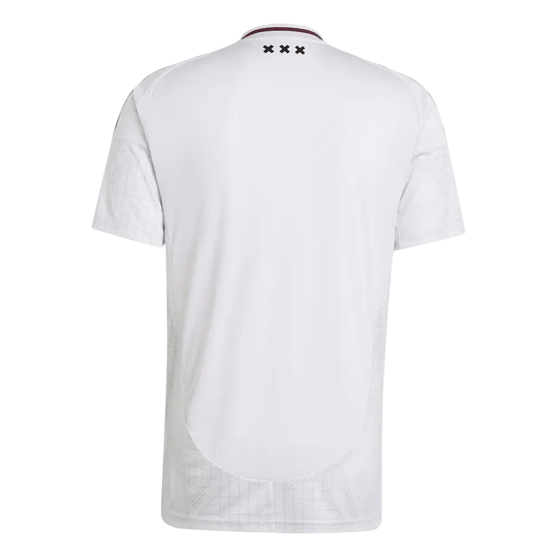 Camisa Ajax Away 24/25 Torcedor Adidas Masculina - Branca
