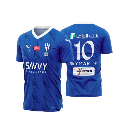 Camisa Al Hilal I 23/24 (NEYMAR JR - 10) Puma - Azul