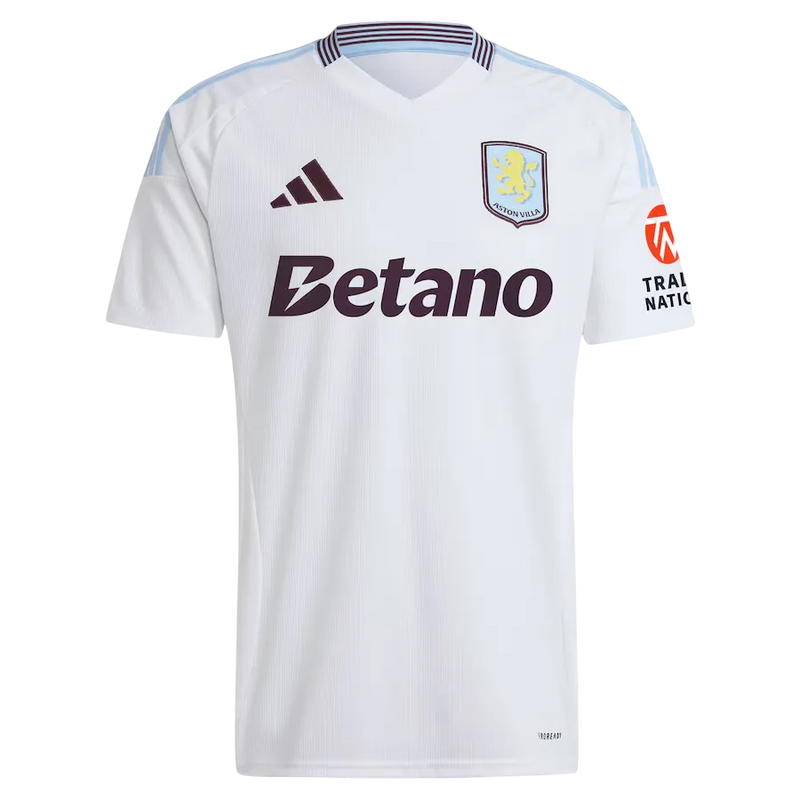 Camisa Aston Villa Away 24/25 s/n° Torcedor Adidas Masculina - Branca