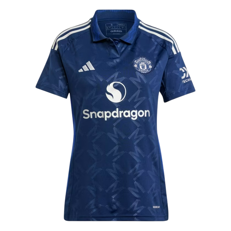 Camisa Manchester United Home 24/25 s/n° Torcedor Adidas Feminina - Azul