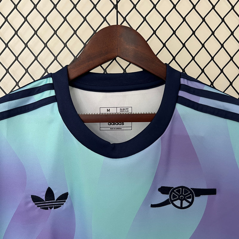 Camisa Arsenal Third 24/25 s/n° Torcedor Adidas Masculina - Azul