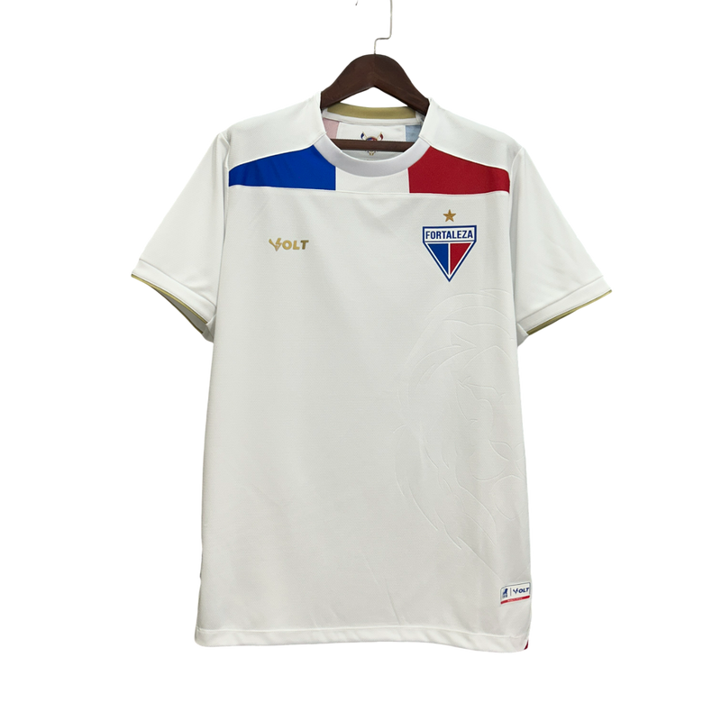 Camisa Fortaleza Away 25/26 Torcedor Volt Masculina - Branca