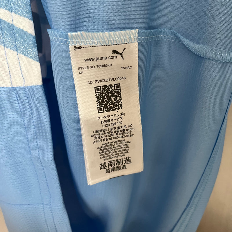 Camisa Manchester City Home 25/26 Torcedor Puma Masculina - Azul Claro