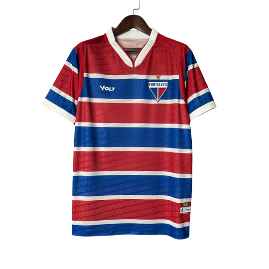 Camisa Fortaleza 25/26 Torcedor Volt Masculina - Vermelha e Azul