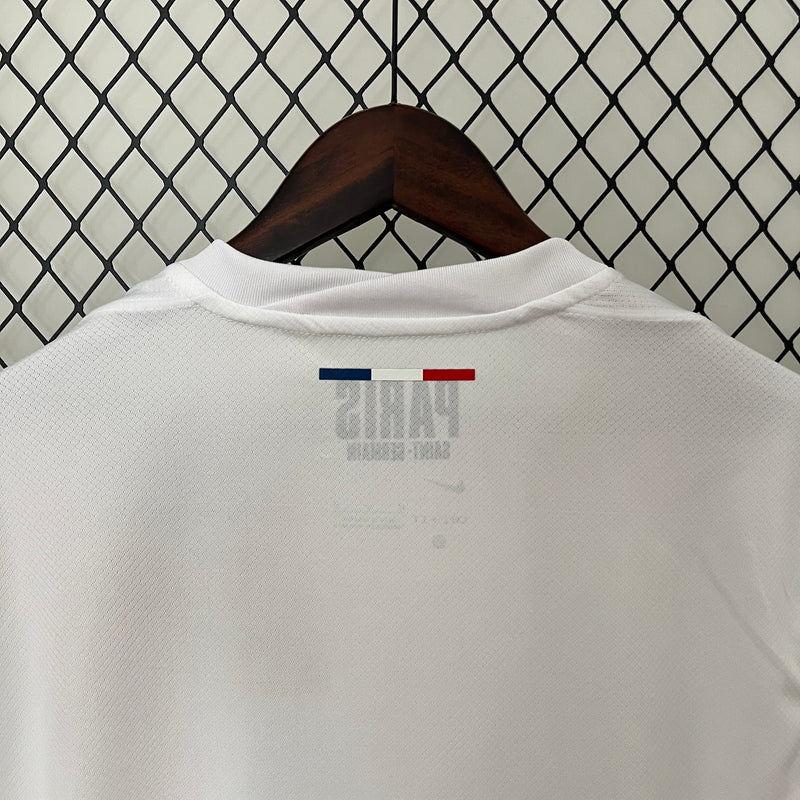 Camisa PSG Away 24/25 s/n° Torcedor Masculina - Branca