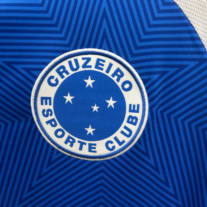 Camisa Cruzeiro Home 25/26 Torcedor Adidas Masculina - Azul e Branca