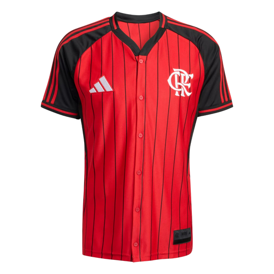 Camisa Flamengo US PACK 25/26 Adidas Masculina - Vermelha