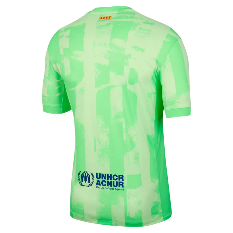 Camisa Barcelona Third 24/25 s/n° Torcedor Masculino - Verde e Branco
