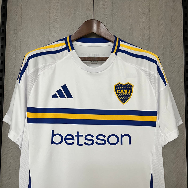 Camisa Boca Juniors Away 24/25 Torcedor Adidas Masculina - Branca