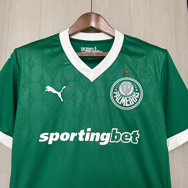 Camisa do Palmeiras Home 25/26 Torcedor Puma Masculina - Verde