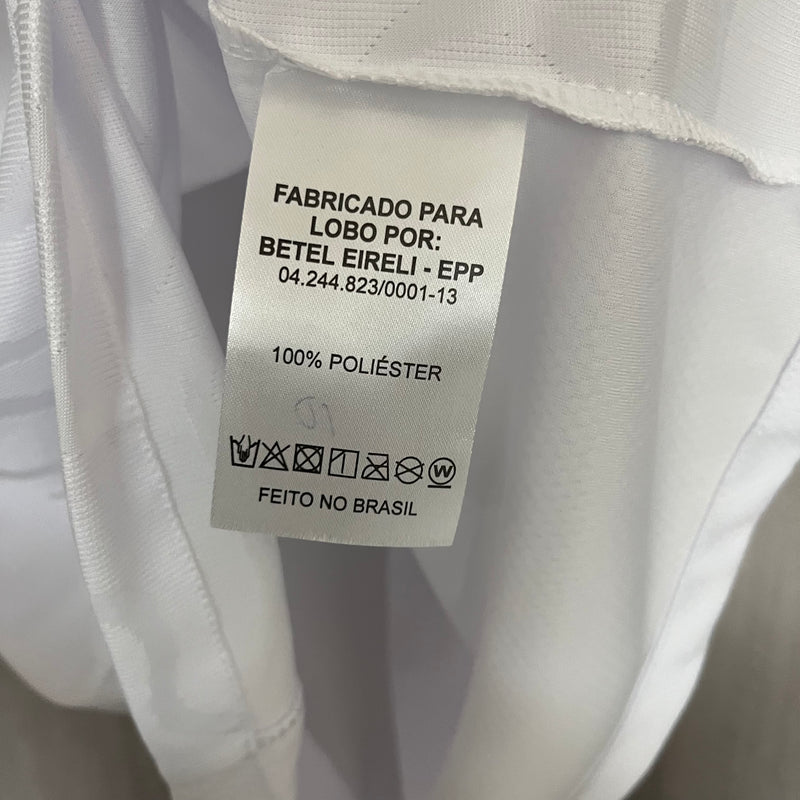 Camisa Paysandu Away 25/26 Torcedor Lobo Masculina - Branca