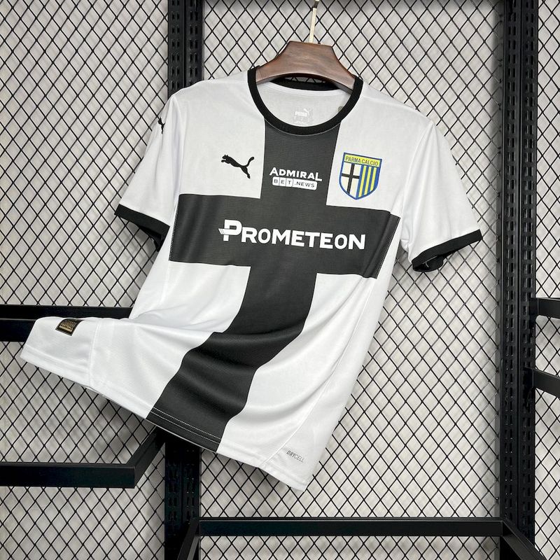 Camisa Parma Calcio I 24/25 - Branco