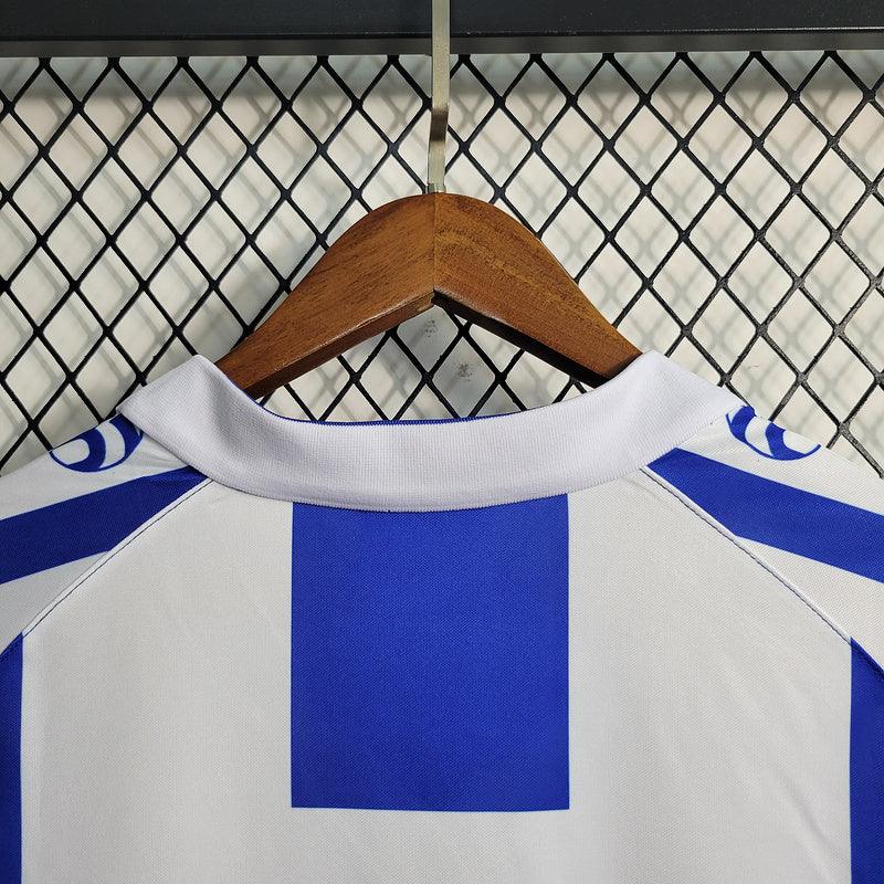 Men's Espanyol I Home Retro Shirt 1984/89 Blue and White