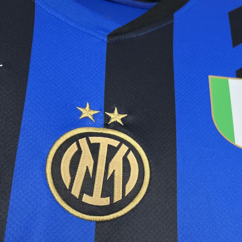 Camisa Inter Milan I 24/25 - Azul e Preto