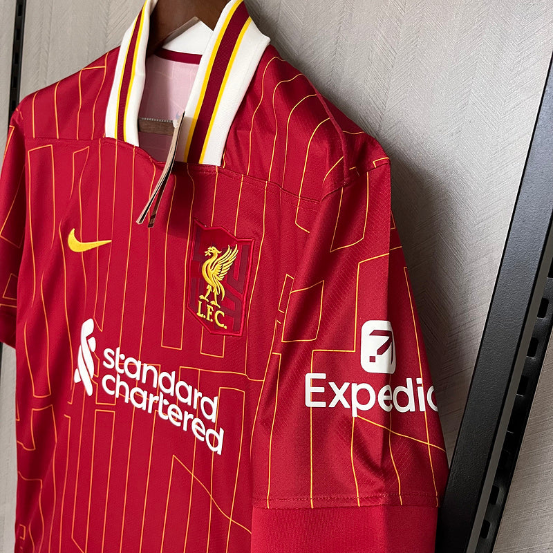 Camisa Liverpool 24/25 Home Vermelha