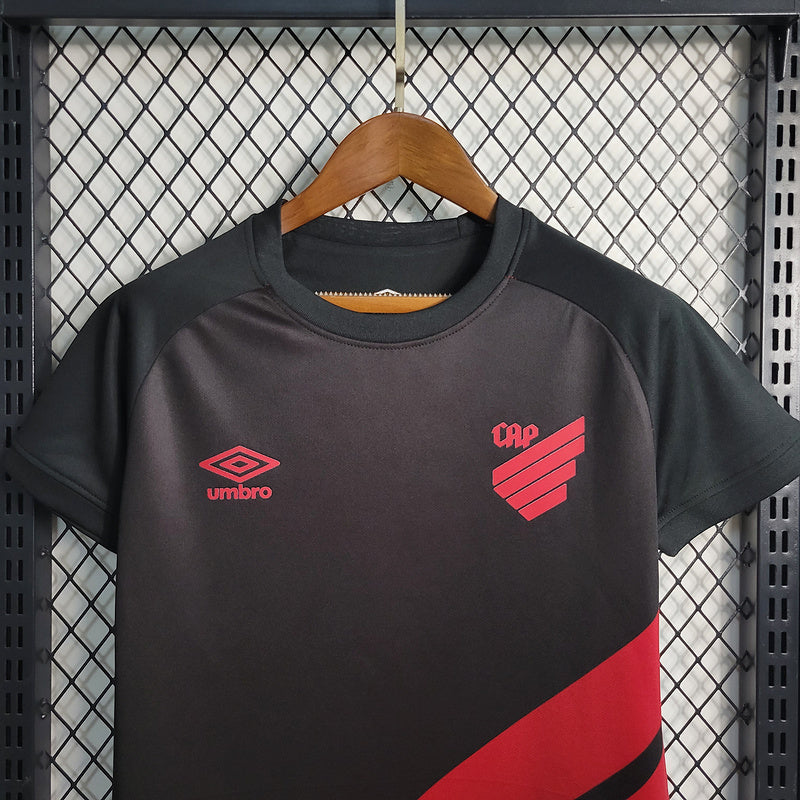 Kids Athletico Paranaense ll 2023∕24 Preto-Vermelho