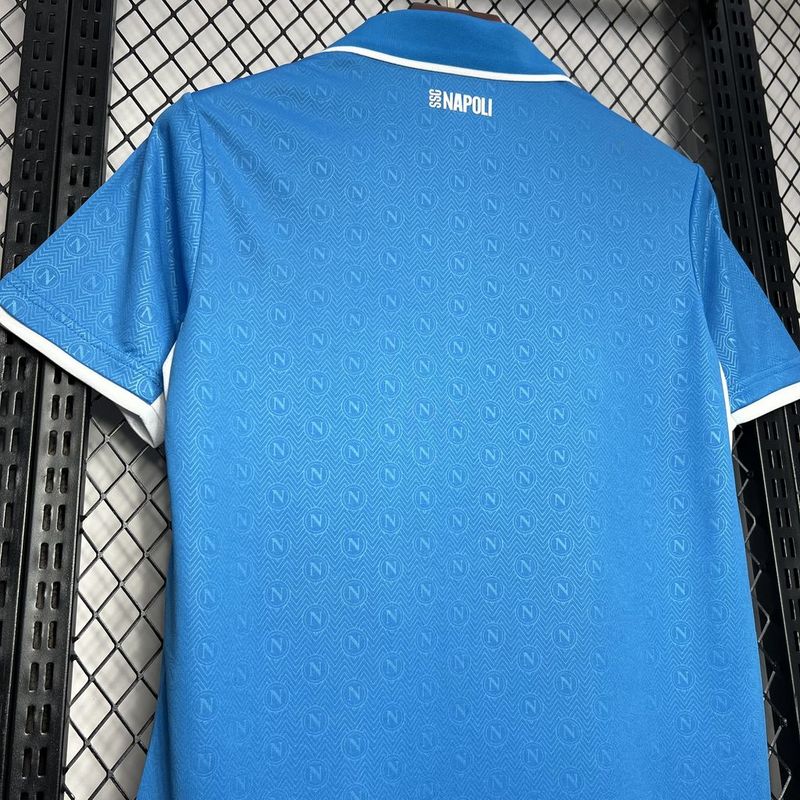 Camisa Napoli I 24/25 - Azul