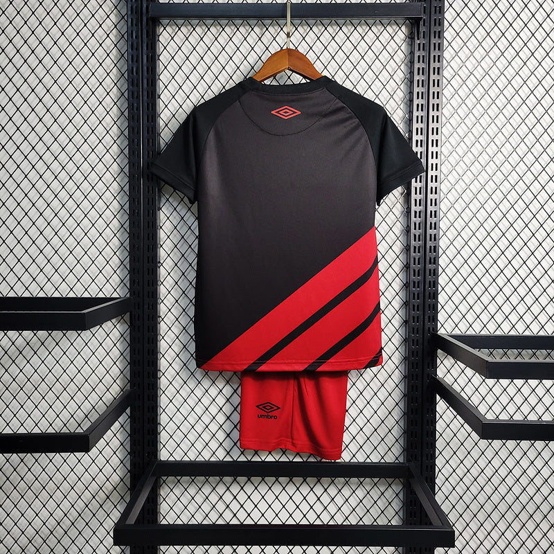 Kids Athletico Paranaense ll 2023∕24 Preto-Vermelho