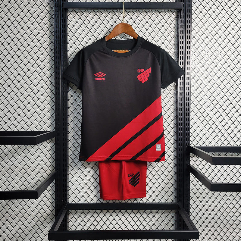 Kids Athletico Paranaense ll 2023∕24 Preto-Vermelho