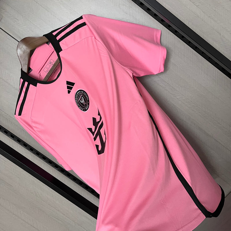 Camisa Inter Miami Home 24/25 s/n° Torcedor Adidas Masculina - Rosa