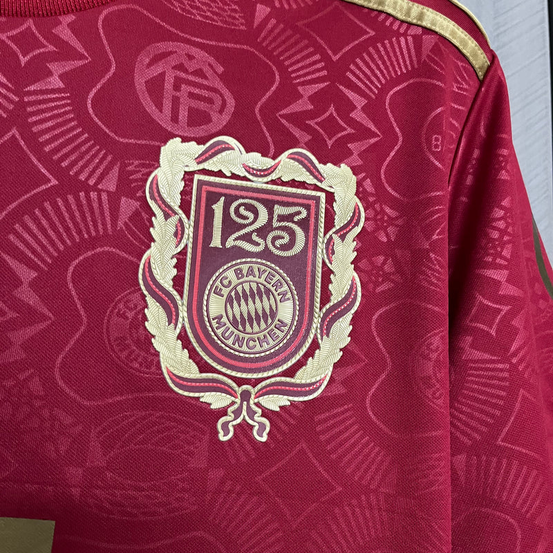 Camisa Bayern de Munique 125 Anos Torcedor Adidas Masculino - Vermelha