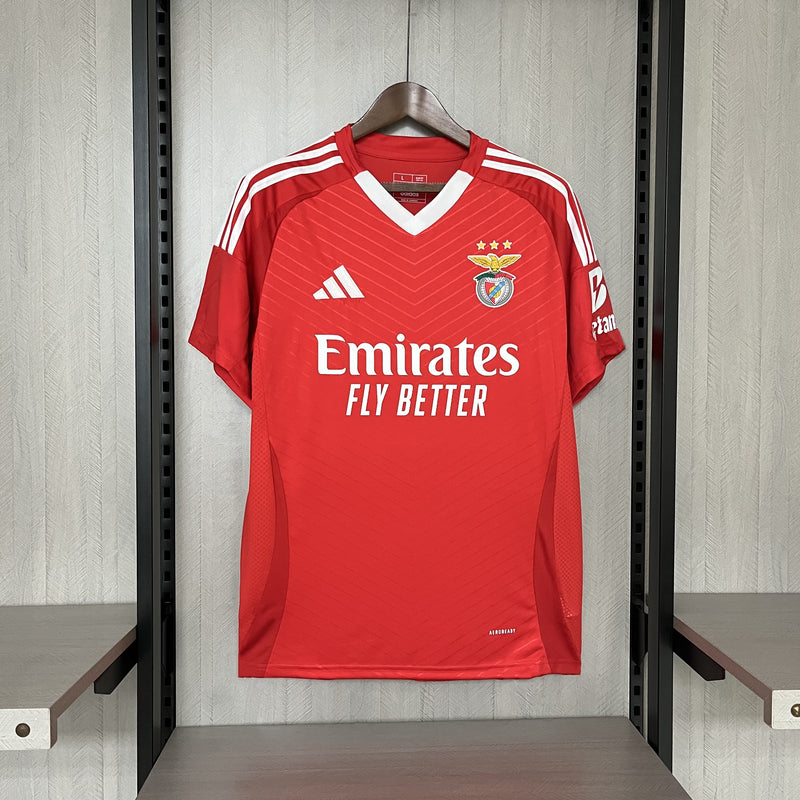 Camisa Benfica Home 24/25 Torcedor Adidas Masculina - Vermelha