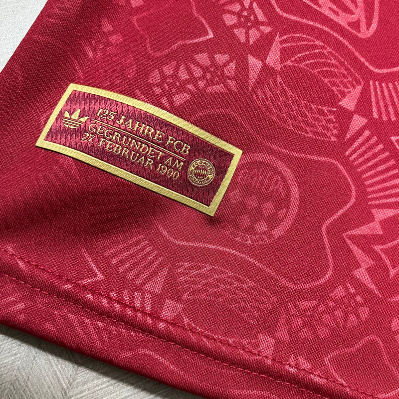 Camisa Bayern de Munique 125 Anos Torcedor Adidas Masculino - Vermelha